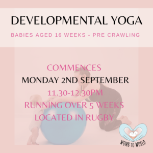 September – Developmental Baby Yoga