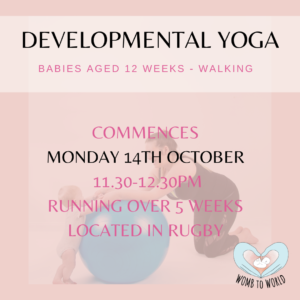 OCTOBER – Developmental Baby Yoga