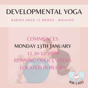 JANUARY – Developmental Baby Yoga