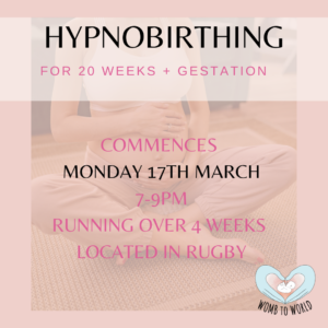 Spring 2025 – Antenatal & Hypnobirthing